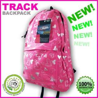 TRACK Backpack School Book Hiking Picnic Shoulder Bag P  