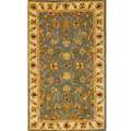 Indo Mahal Hand tufted Blue/ Ivory Rug (33 x 53) Today 