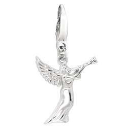 Sterling Silver Angel Charm  