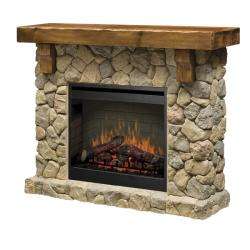 Dimplex SMP 904 ST Stone Look Electric Flame Fireplace  