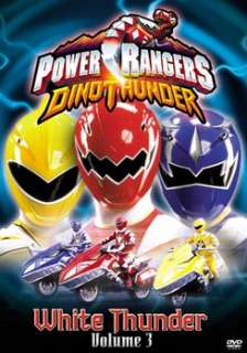 Power Rangers   Dino Thunder Vol. 3 White Thunder (DVD)   