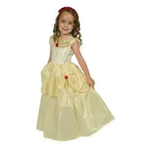  Belle (Beauty) Princess Costume   size MEDIUM (3 5): Toys 