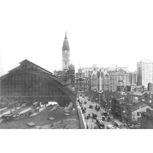  Market Street and the PA Railroad, Philadelphia, PA 20x30 