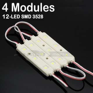 Waterproof SMD 3528 12/30 LED Cool White 3.6w/9W String light 4/10 