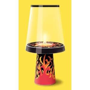   Fire, Wild Flames, Designer Porcelain Candle Holder Tea Light in Gift