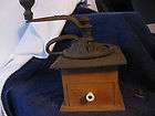 wooden coffee grinder  