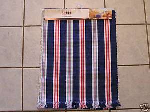NWT $24.99 Patriotic Striped 72 Table Runner  