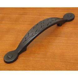Oil rubbed Bronze Leaf Cabinet Pull  Overstock