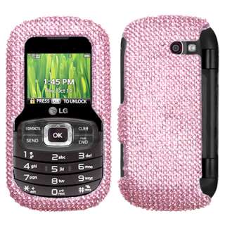 BLING Phone Cover Case FOR LG OCTANE VN530 Verizon PINK  