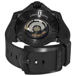 Corum Mens Admirals Cup Black Competition 48 Titanium Watch 