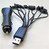 USB Multi Charger Cable for iPod Nokia PSP Charge #9907  