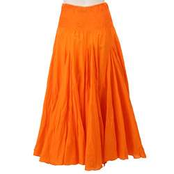 Grace Elements Womens Solid Maxi Broomstick Skirt  Overstock
