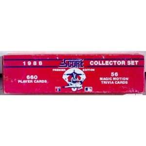  1988 Score MLB Factory Set (660 Cards): Sports & Outdoors