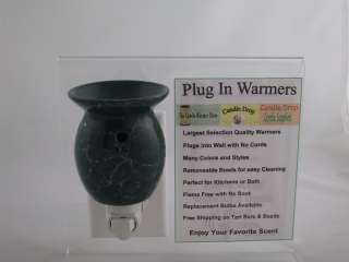 Plug In Warmer Green Marble Detachable Base 530 works with Scentsy 