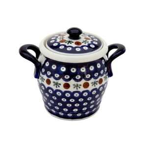  Polish Pottery Nature Small Canister