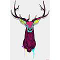 Maxwell Dickson Elk Head Canvas Wall Art MSRP: $250.00 