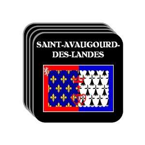 Pays de la Loire   SAINT AVAUGOURD DES LANDES Set of 4 Mini Mousepad 