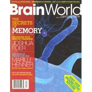  Brain World Issue 4 Volume 2 Summer 2011 (Volume 2 # 4 