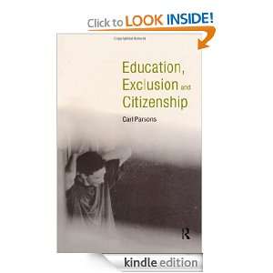 Education, Exclusion and Citizenship: Carl Parsons:  Kindle 