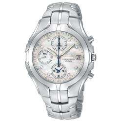   Excelsior Stainless Steel Quartz Diamond Watch  