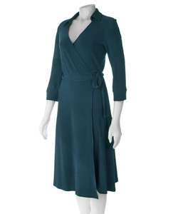 Famous NY Maker Matte Jersey Wrap Dress  Overstock