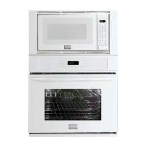   30 Electric Wall Oven/Microwave Combination   White: Kitchen & Dining