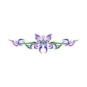  Tattoo Stencil   Tribal Butterfly Band   #179 Health 
