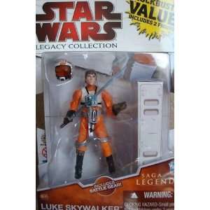  Yoda And Luke Skywalker Star Wars Action Figures Saga 