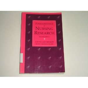  Fundamentals of Nursing Research Second Edition: Marie T 