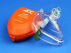 POCKET SIZE CPR MASK WITH AMBU HARD CASE LOW PRICE 2/PK