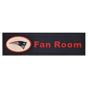  New England Patriots Fan Room Sign: Sports & Outdoors