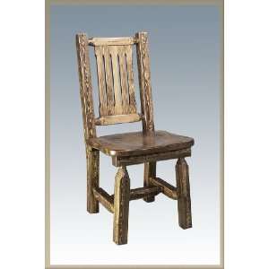  Homestead Barnwood Side Dining Chair: Home & Kitchen