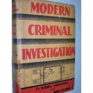  Modern Criminal Investigation Harry and OConnell, John J 