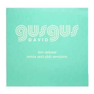  GUS GUS / DAVID (REMIX) (SKY BLUE VINYL): GUS GUS: Music