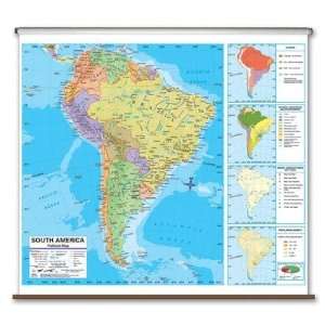  Advanced Political Map   South America