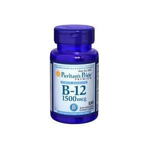  Vitamin B 12 (Ener B) 1500 mcg Time Release 1500 mcg 100 
