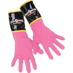  Costumes For All Occasions DG14631 Pink Ranger Gloves 