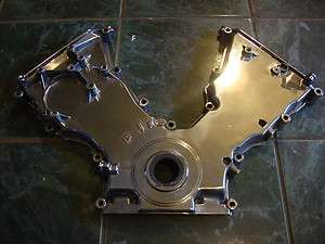 1996 1998 MUSTANG COBRA POLISHED TIMING CHAIN COVER 4.6  