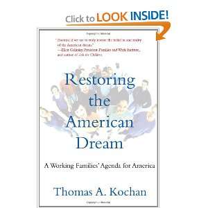   Families Agenda for America (9780262112925) Thomas A. Kochan Books
