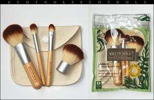 EcoTools BAMBOO Makeup Brush Set 5pcs Make Up Brushes  
