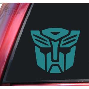  Transformers Autobot Vinyl Decal Sticker   Teal 