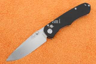 Enlan Stonewashed Blade Axis Lock Folding Knife EL 02B  