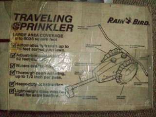 Vintage Rain Bird Traveling Sprinkler NOS Model TS 250  