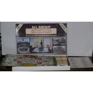  Vintage Limited Edition All About Cincinnati Board Game 