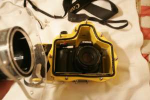 Canon EOS 20D and SPL underwater housing  