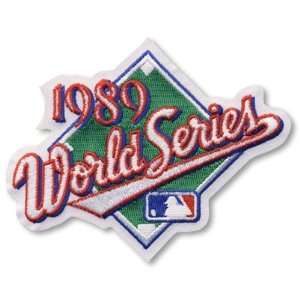  1989 Official World Series MLB Baseball Patch   Oakland A 