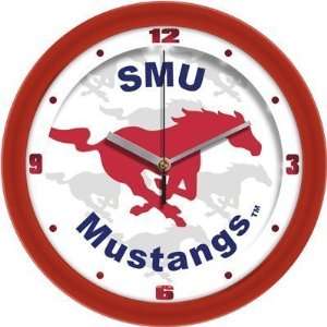 Southern Methodist Mustangs Suntime 12 Dimension Glass Crystal Wall 