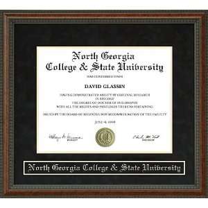   Georgia College & State University (NGCSU) Diploma Frame Sports