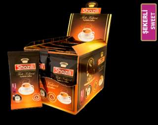 Ready in 5 Seconds instant Turkish Coffee , Box Of 24 Bags  