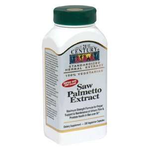 21st Century Standardized Herbal Extract Saw Palmetto Extract , 200 